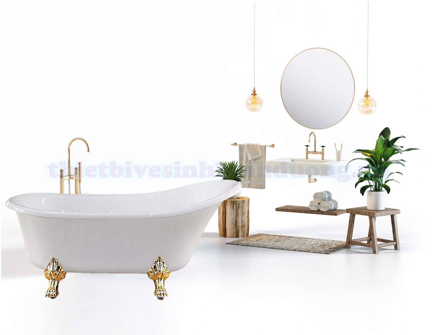 Bồn tắm chân rồng Asia Dragon BT01780